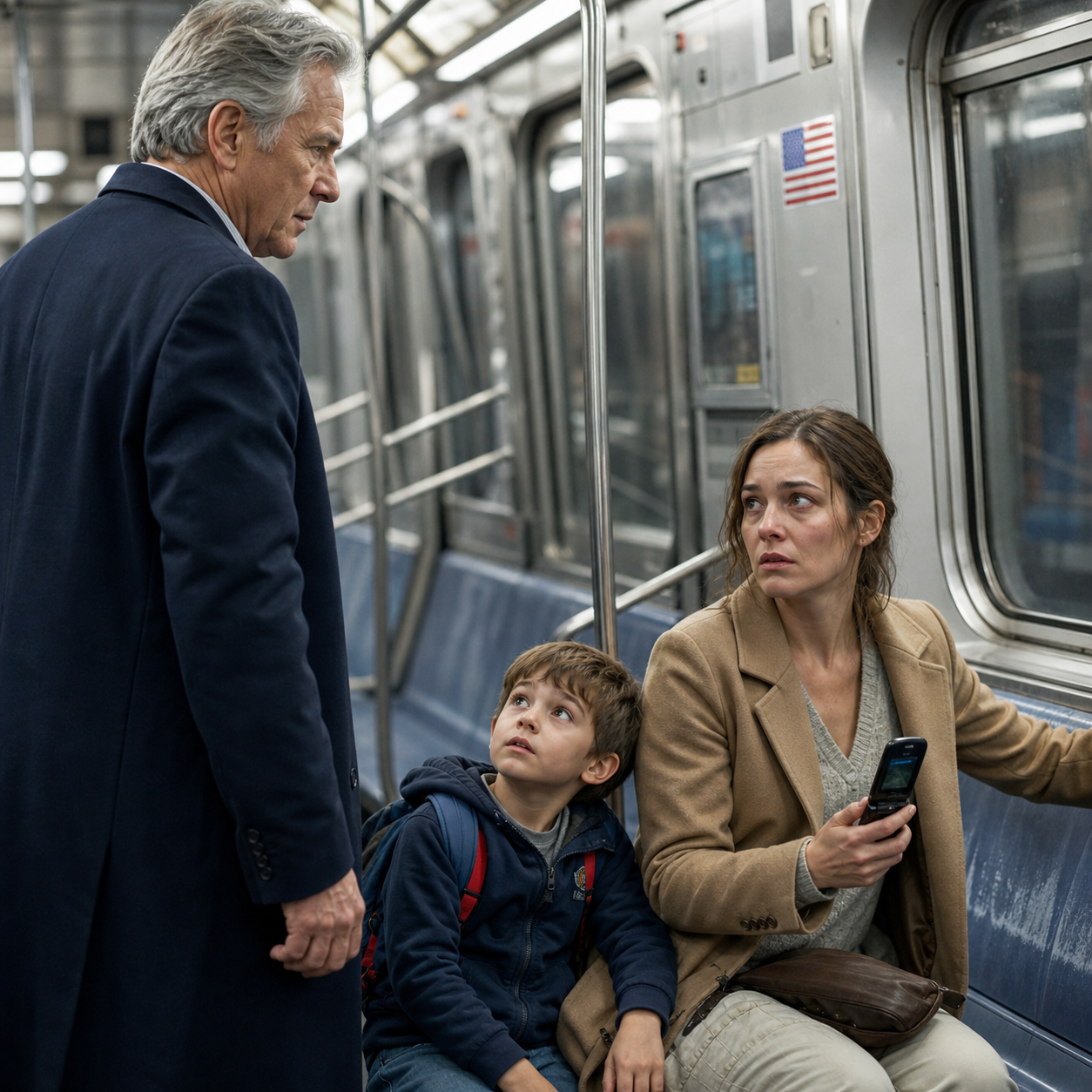 I found my daughter gripping my six-year-old grandson’s hand on a Brooklyn subway instead of driving the Honda I bought her—when I asked where the car was, she whispered, ‘Roger and his mother took it… and said they could take my son next, so I smiled at Dany, told her, Don’t worry,’ and made the one call her husband should have feared from the beginning.