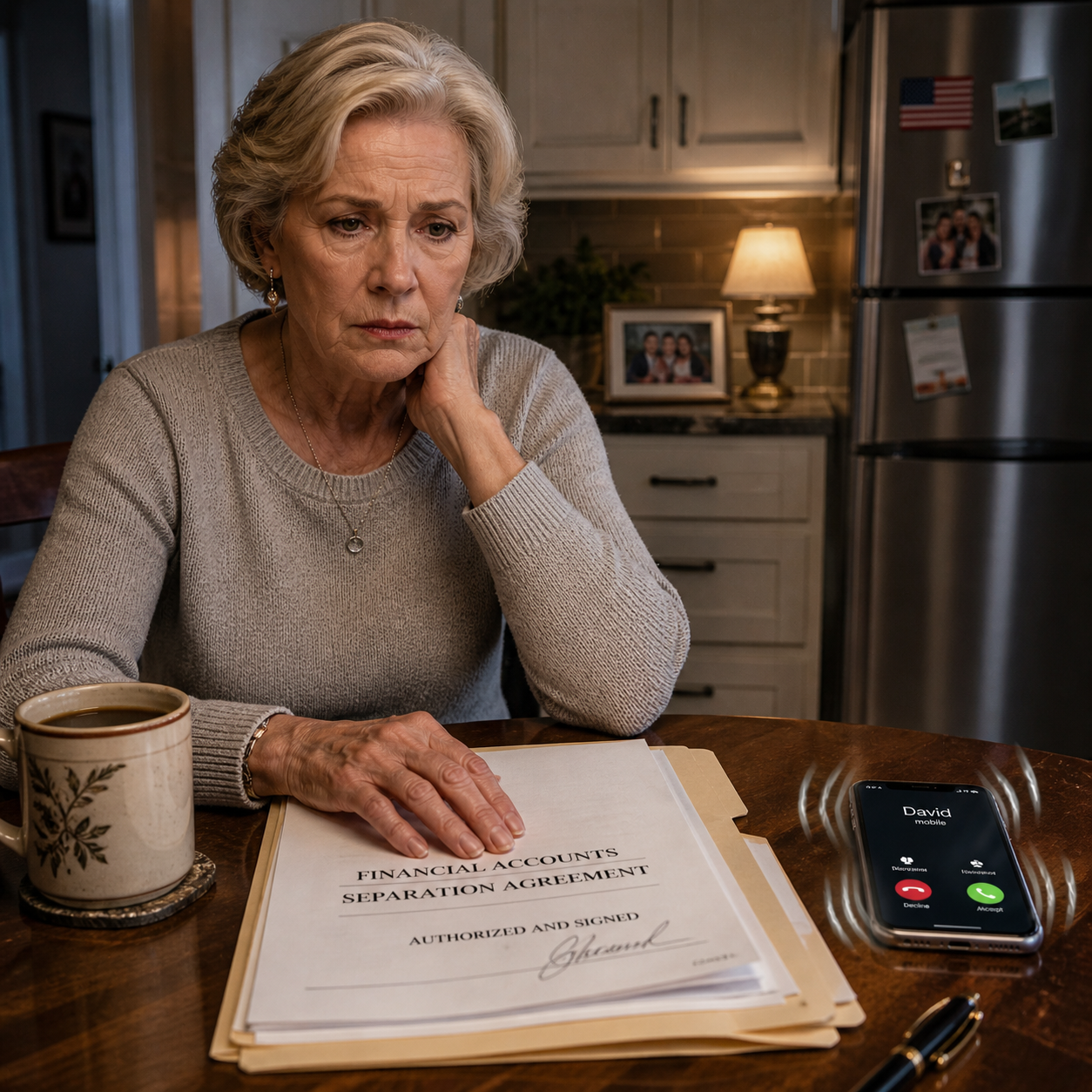 I asked my son for one week in his five-bedroom house, and he laughed that he ‘wasn’t running a charity’ while a party clinked behind him—so I said, ‘That’s all right,’ because he had no idea I’d already moved every account he thought would hold him up forever, and by dinner his first declined card turned his cruelty into panic.