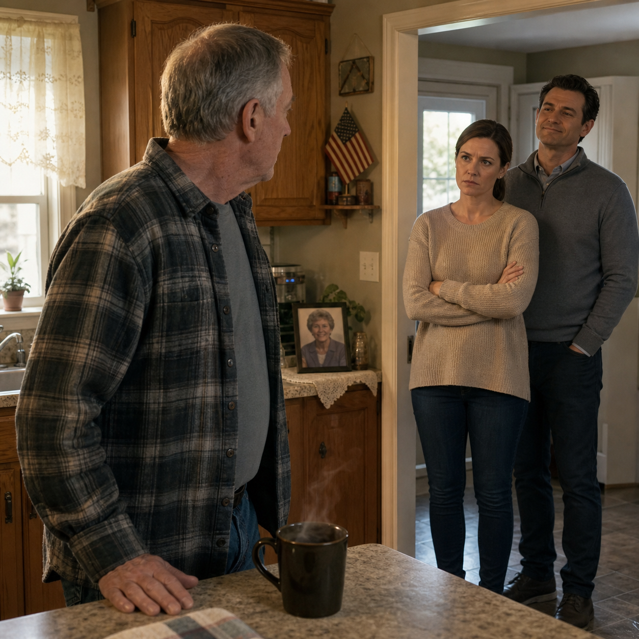 Four months after my wife died, my daughter gave me until Friday to leave the kitchen I built with my own hands. Her husband sat at my table with papers like the house was already theirs—until I opened my wife’s sealed letter and my lawyer went silent: ‘Gerald… she saw this coming.’