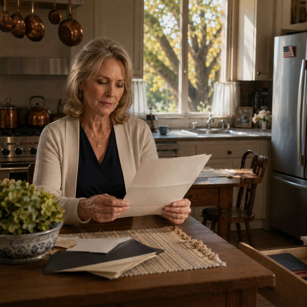 After my husband died, I never told my son about the second house Robert and I had quietly kept for years—or the money he left where no one could ‘help’ me manage it. So when his attorney mailed me a letter telling me to vacate, I didn’t argue. I smiled. He was already too late.