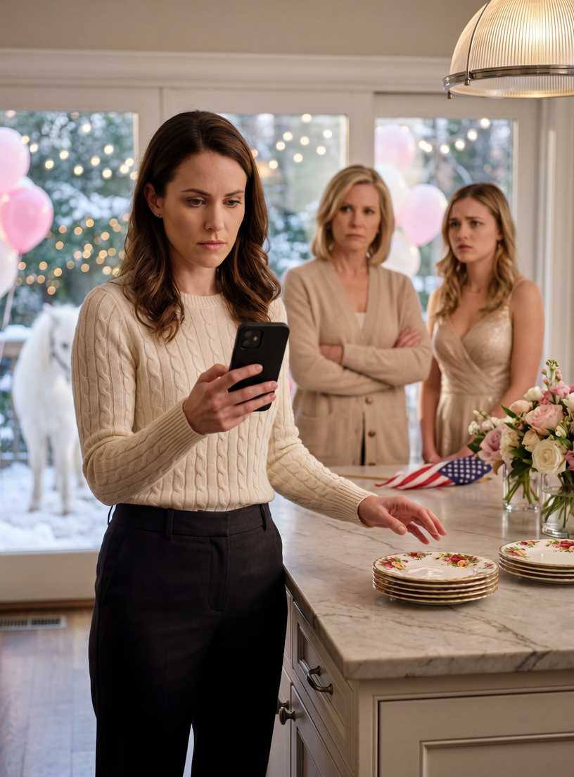 At my niece’s $40,000 backyard birthday party, my mother told a room full of guests I ‘Never Helped This Family’ while I stood in Jennifer’s kitchen holding dessert plates — she had no idea almost every polished thing around her had been standing on a name they never cared to ask about; after Dad texted me ‘You’re selfish and dead to me,’ I replied ‘Okay,’ and by Thursday morning, one payment they had trusted for eight years turned red. 💸🏠