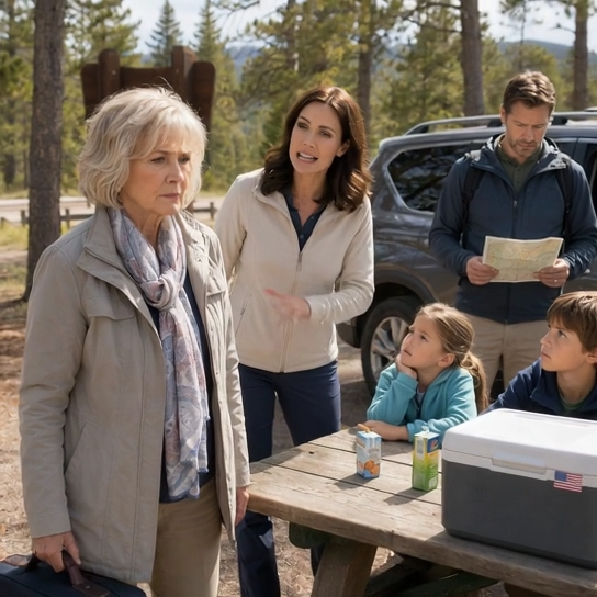 At Yellowstone, my daughter-in-law looked me in the face and said, ‘You came to watch the kids, not to go sightseeing.’ I picked up my one bag, booked my own flight back to Ohio, and left without another word. Five days later, their whole family was standing on my front porch.